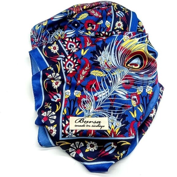 Kule Silk Bursa Turkiye Oblong Scarf Wrap